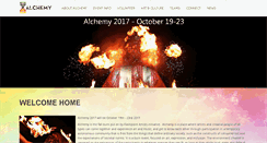 Desktop Screenshot of alchemyburn.com